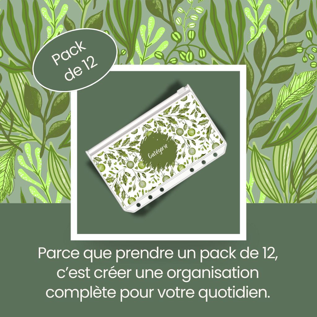 Pack de 12 Pages de garde Édition Limitée Noël