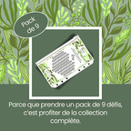 Pack de 9 Défis