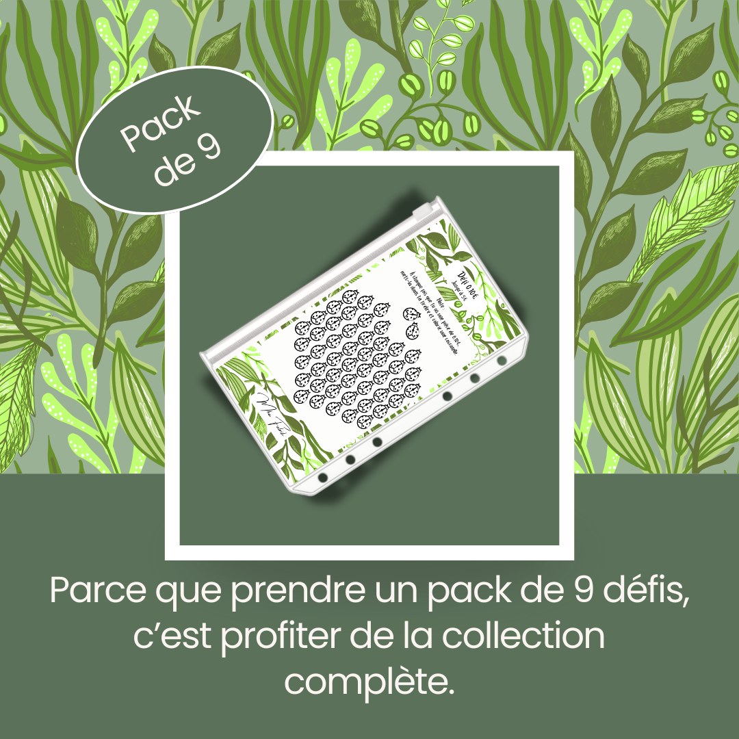 Pack de 9 Défis