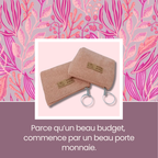 Porte-monnaie Velours Côtelé