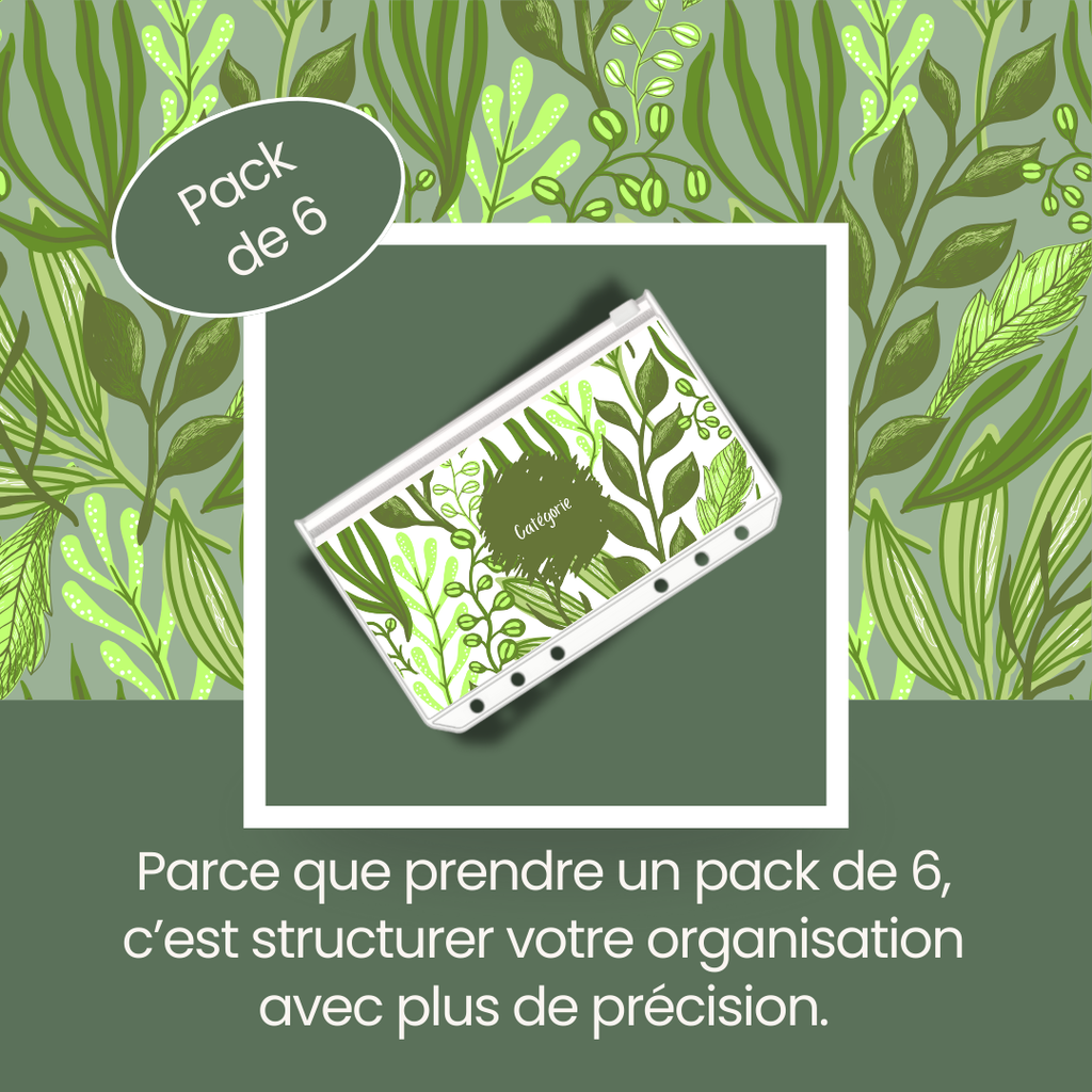 Pack de 6 Pages de garde