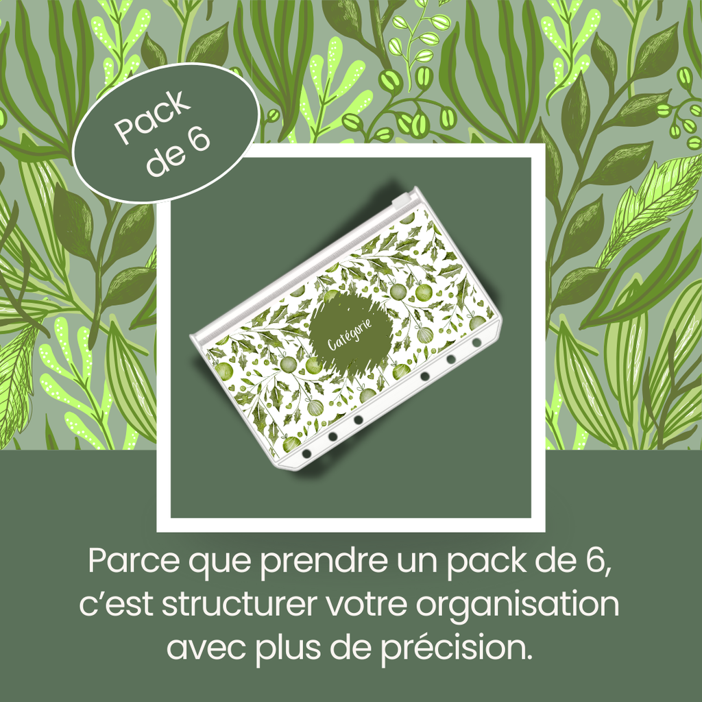 Pack de 6 Pages de garde Édition Limitée Noël