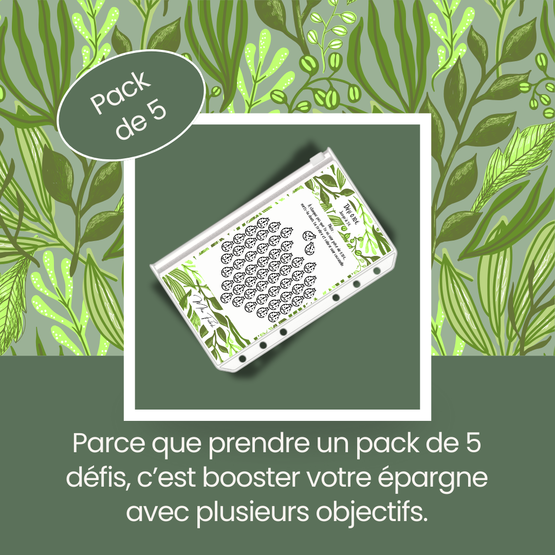 Pack de 5 Défis