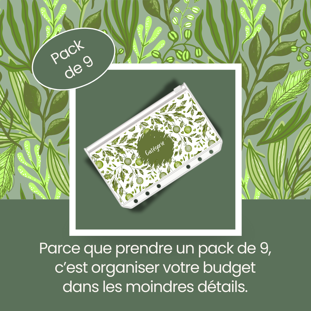 Pack de 9 Pages de garde Édition Limitée Noël