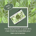 Pack de 3 Pages de garde