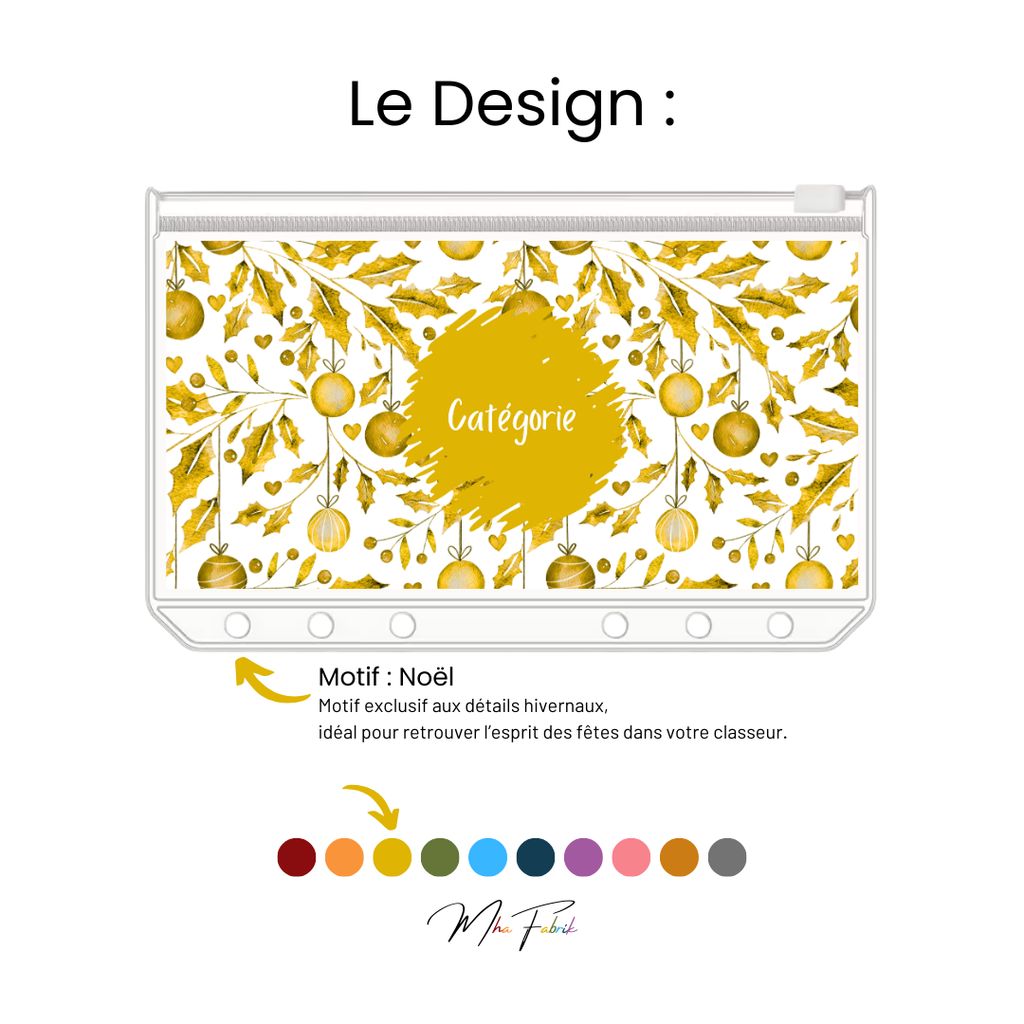 Pack de 12 Pages de garde Édition Limitée Noël