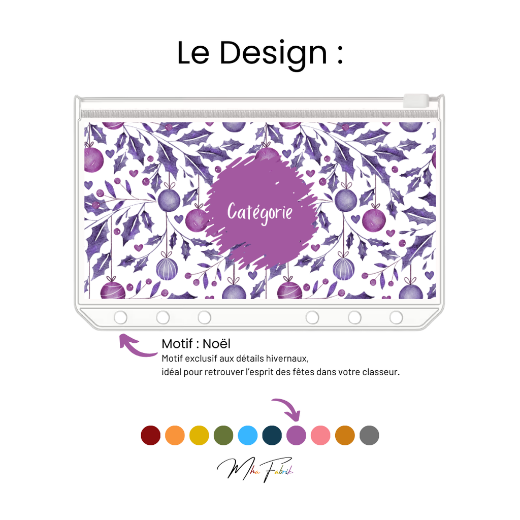 Pack de 12 Pages de garde Édition Limitée Noël