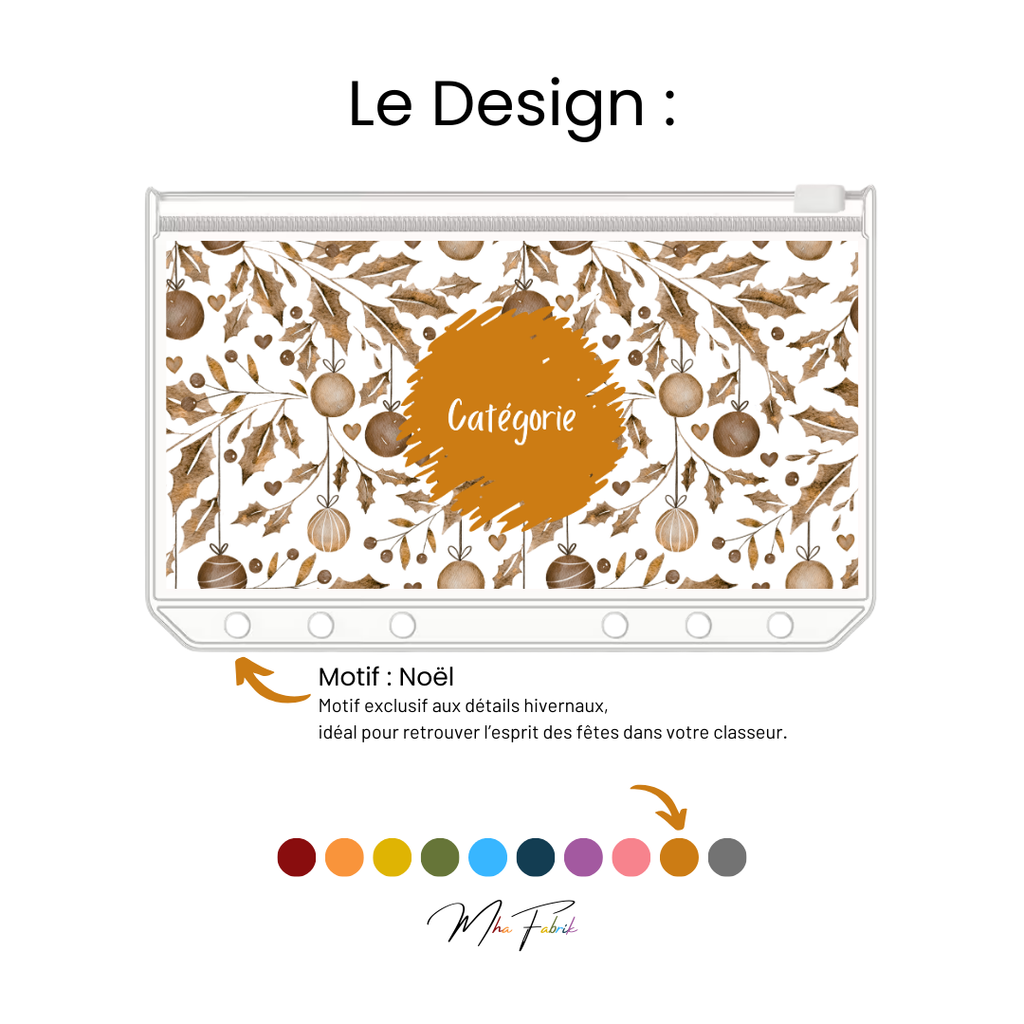 Pack de 12 Pages de garde Édition Limitée Noël