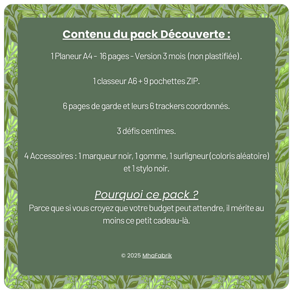 Pack Découverte